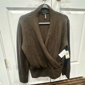 1.STATE Cozy Season Chocolate Brown sweater Size medium women style 8135201